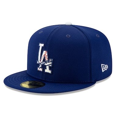 New Era Los Angeles Dodgers Royal 2021 Batting Practice 59FIFTY Fitted Hat