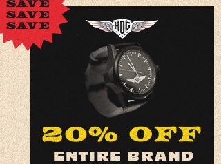 HogWatch 20% off entire brand