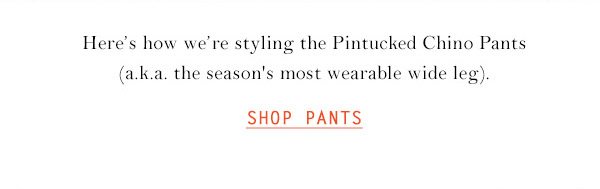 Shop pants.