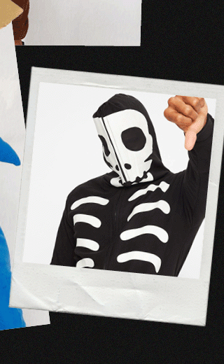 Skeleton Glow in the Dark Onesie