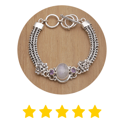 Moonstone Bracelet by Buana