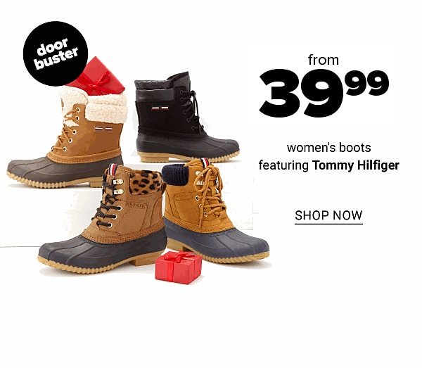 Women's Boots from 49.99 feat. Tommy Hilfiger - Shop Now