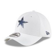 Youth New Era White Dallas Cowboys On-Field Color Rush 39THIRTY Flex Hat