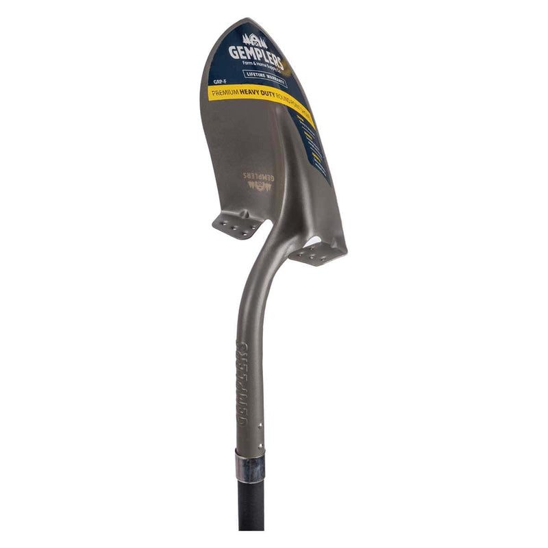 Gemplers Round Point Shovel with Fiberglass Handle