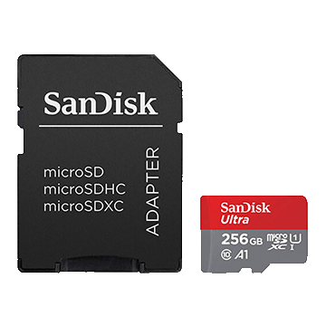 SanDisk 256GB Ultra MicroSDXC Card