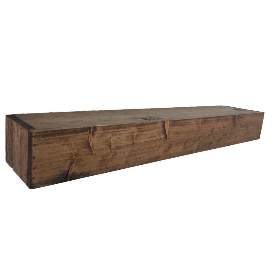 Ascension Pine Solid Wood Floating Shelf