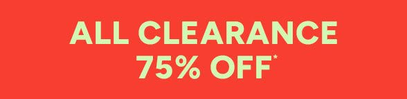 75% off Clearance