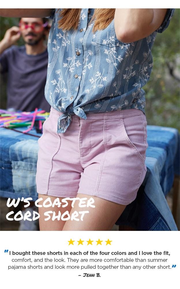 W's Coaster Cord Short - Dawn