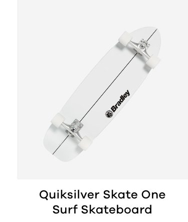 Quiksilver Skate One Surf Skateboard