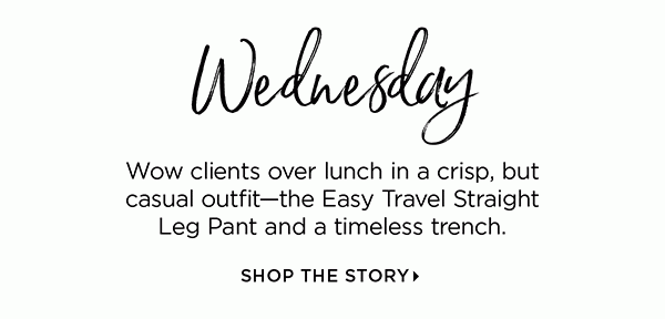 Shop The Easy Travel Suiting Story