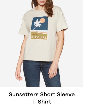Rip Curl Sunsetters Womens Short Sleeve T-Shirt
