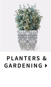 Planters & Gardening