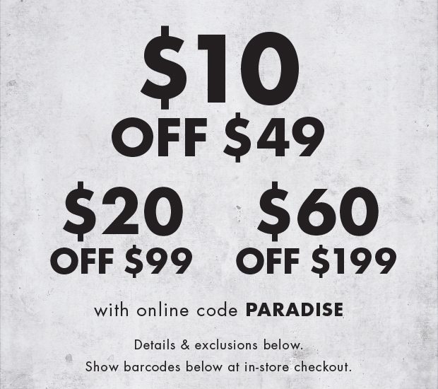 $10 OFF $49