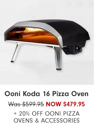 Ooni Koda 16 Pizza Oven - Now $479.95 + 20% Off Ooni Pizza Ovens & Accessories