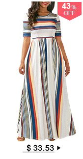 Printed White High Waist Maxi Dress