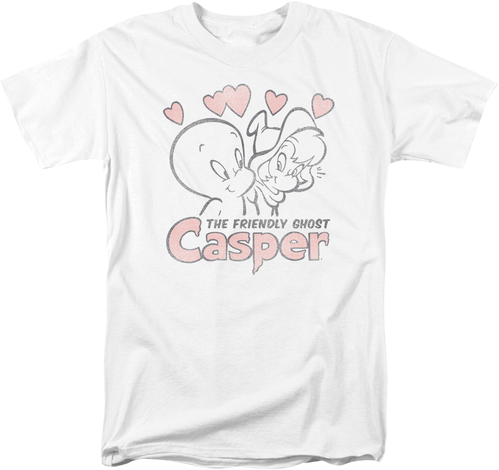 Hearts Casper the Friendly Ghost T-Shirt