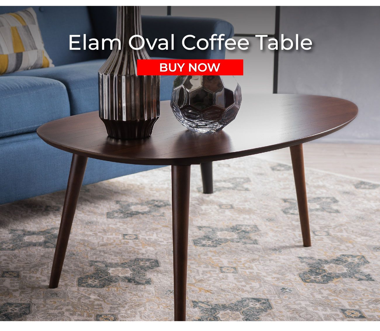 Elam Oval Coffee Table
