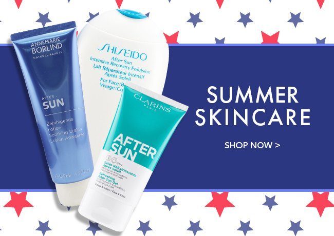 Summer Skincare. Shop Now