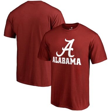 Alabama Crimson Tide Fanatics Branded Team Lockup T-Shirt - Crimson