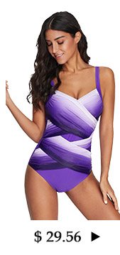 Spaghetti Strap Cross Front One Piece Swimwear 