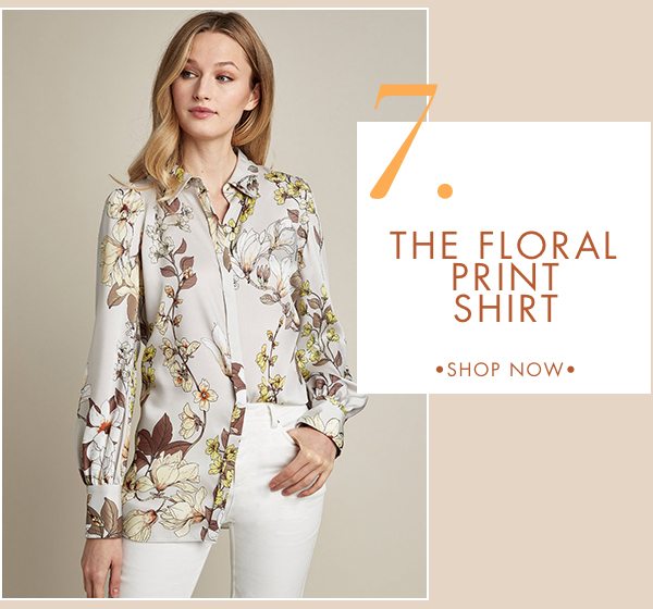 Best Seller - The Floral Flutter Sleeve Shirt 