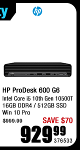 HP ProDesk 600G6