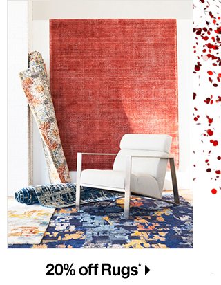 20% off Rugs*