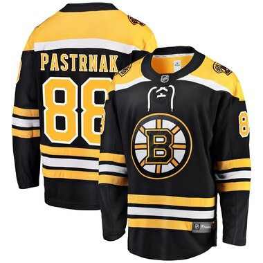 David Pastrnak Boston Bruins Fanatics Branded Home Premier Breakaway Player Jersey - Black