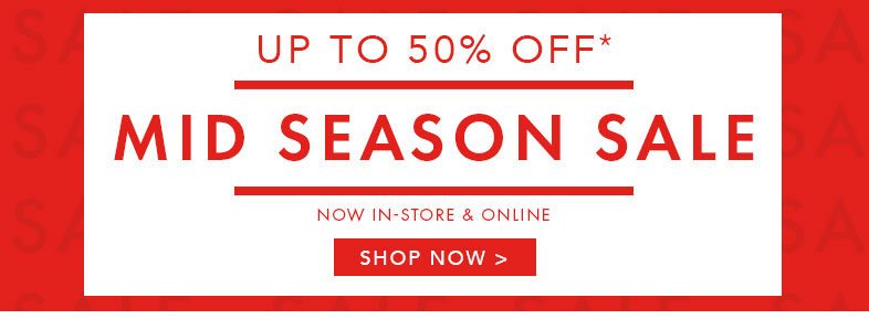 Mid-season sale