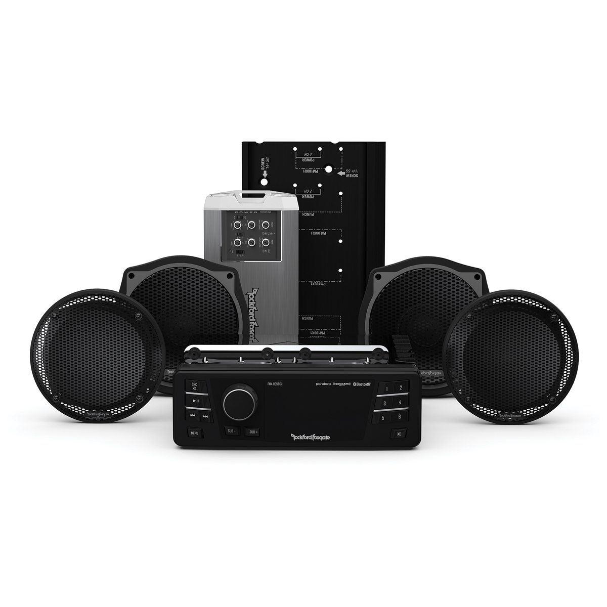 4 Speaker Stereo System Kit