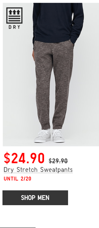 PDP6 - MEN DRY STRETCH SWEATPANTS