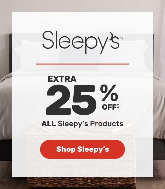 Sleepy Extra 25% Off-All Sleepy Products-Shop Sleepy's