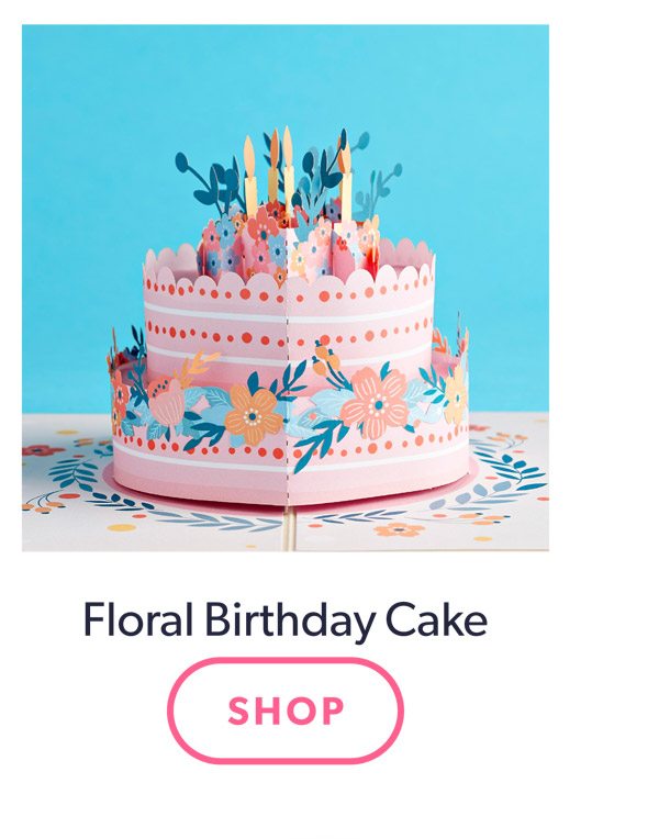 Shop Floral Birthday Cake