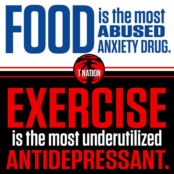 Food is the most abused anxiety drug.