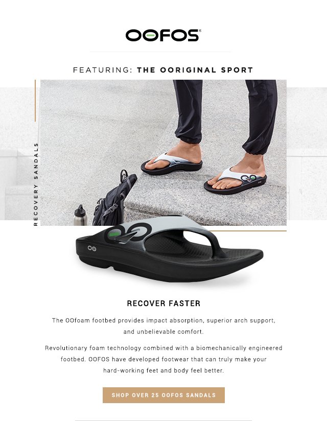 Shop OOFOS Sandals