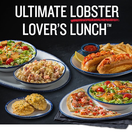  Ultimate Lobster Lover's Lunch. An array of Ultimate Lobster Lover's Lunch dishes. 