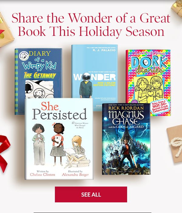 Share the Wonder of a Great Book This Holiday Season | SEE ALL