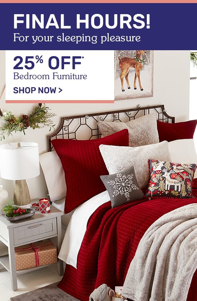 25 Off Bedroom Furniture Ends Soon Pier 1 Email Archive