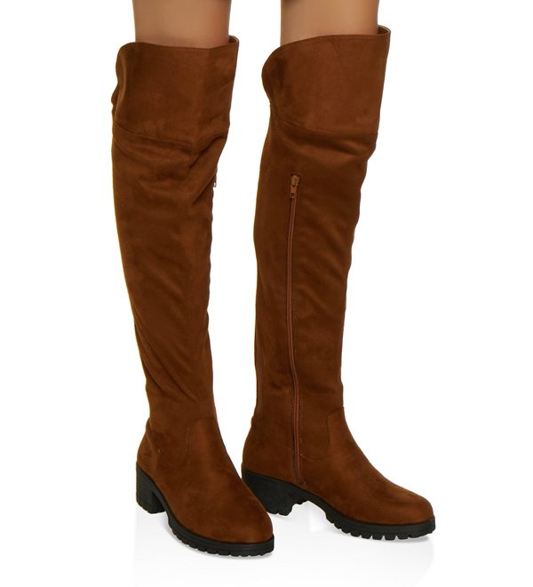 Over the Knee Gore Boots