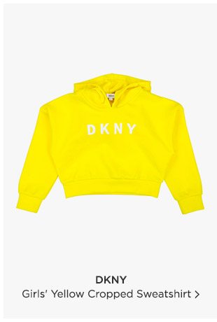Shop Dkny Cropped Sweatshirt