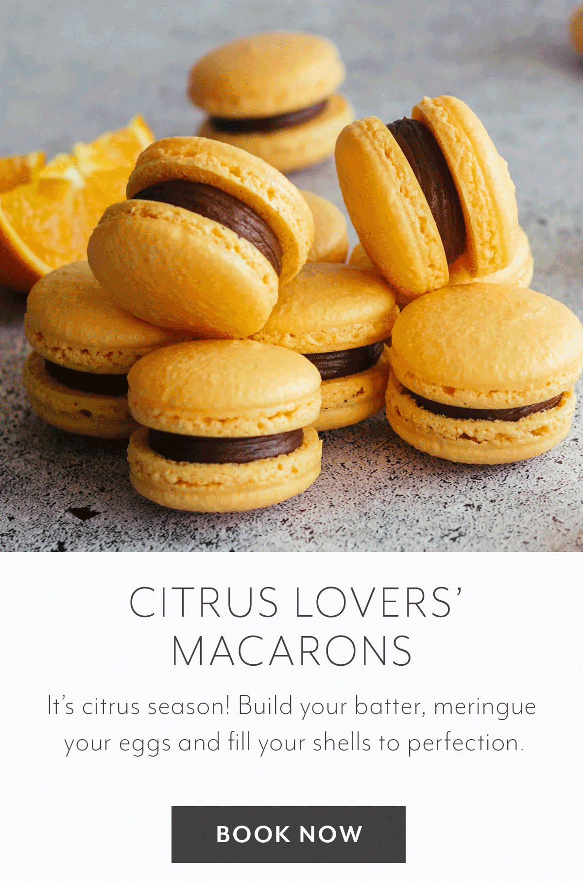 Citrus Lovers’ Macarons