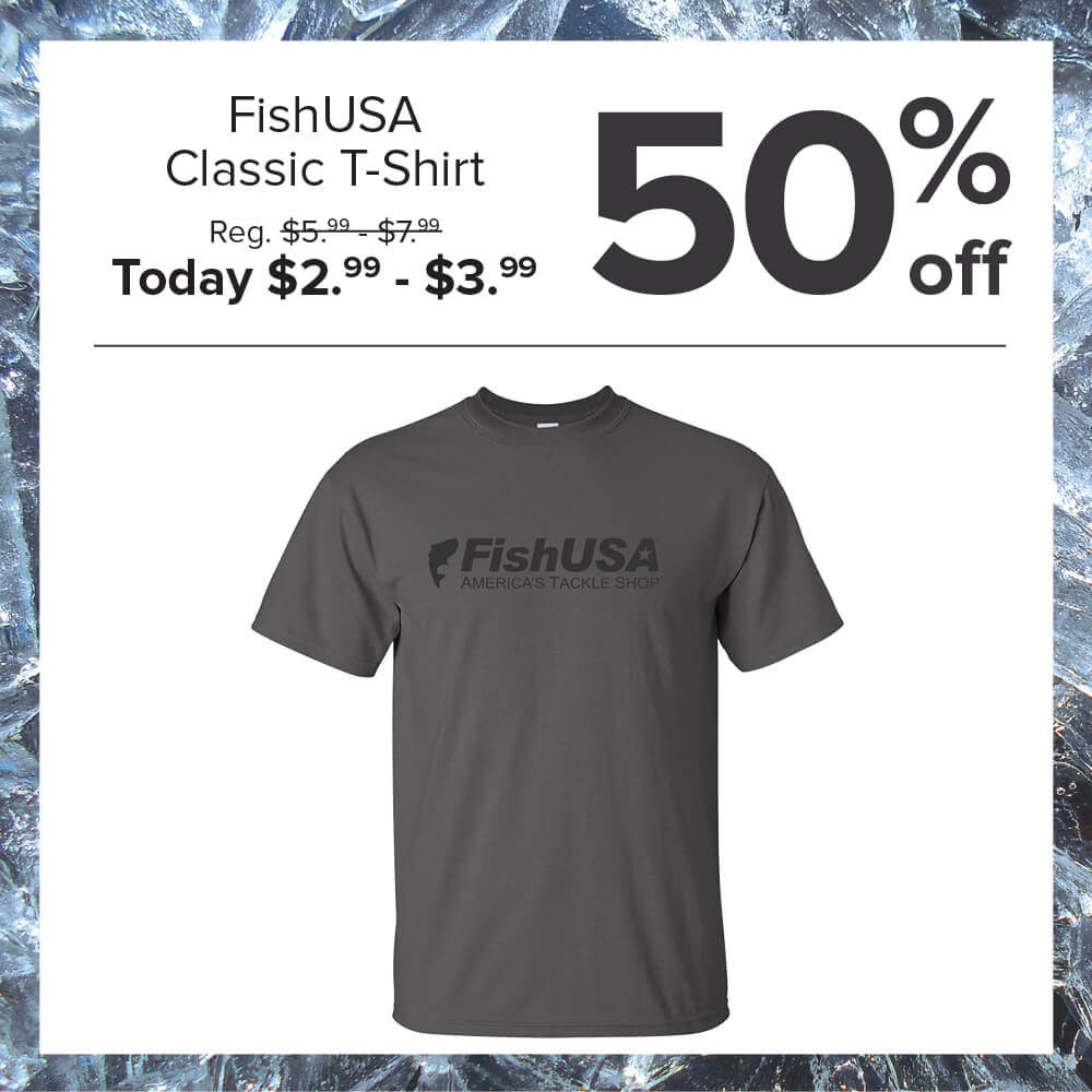 50% off the FishUSA Classic T-Shirt