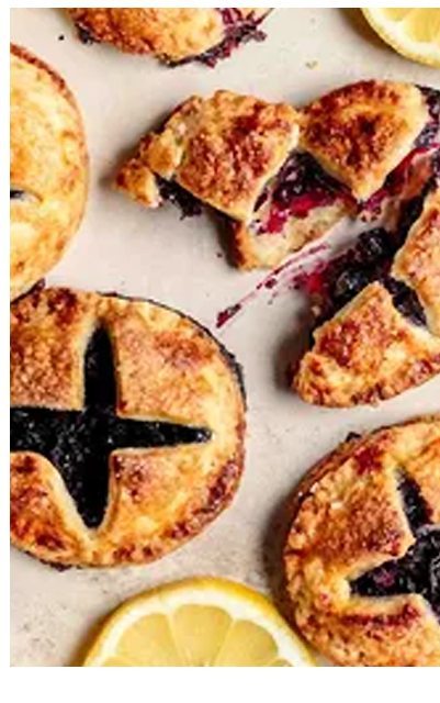 Blueberry Lemon Hand Pies