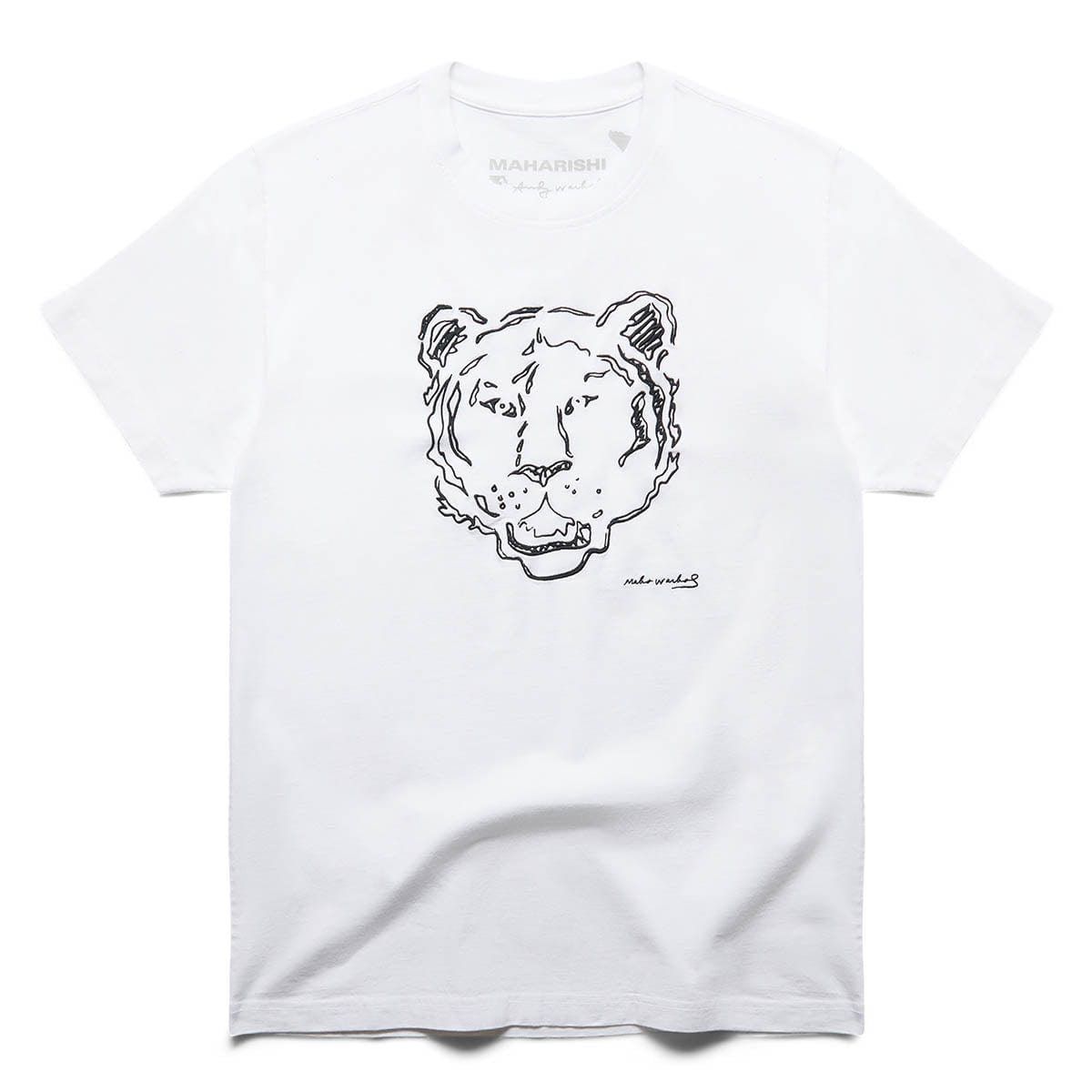 AW TIGER EMBROIDERED TEE