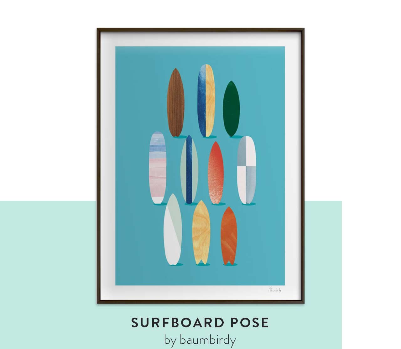 Surfboard Pose