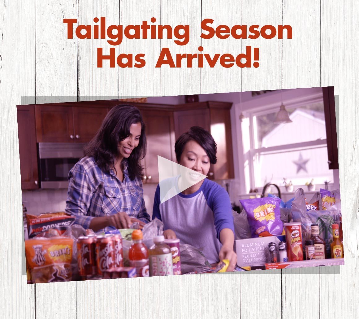 Check Out our Tailgating Video & Shop Supplies for Tailgating Season!