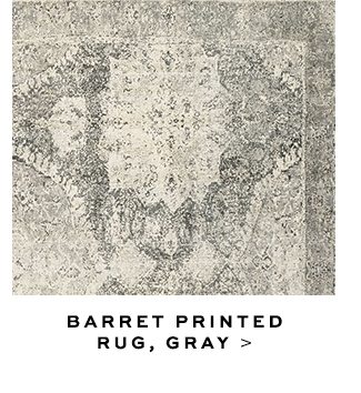 BARRET PRINTED RUG, INDIGO >