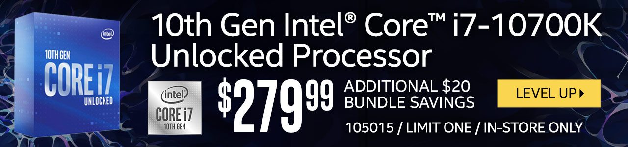 10th Gen Intel Core i7-10700K Unlocked Processor