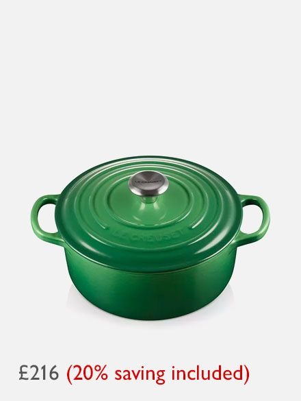 Le Creuset Cast Iron Dish, £216 (20% saving included)