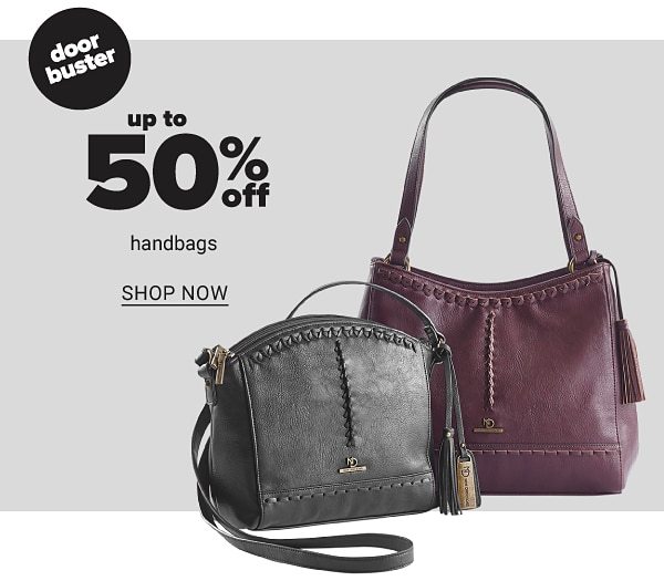 Up to 50% off Handbags - Shop Now